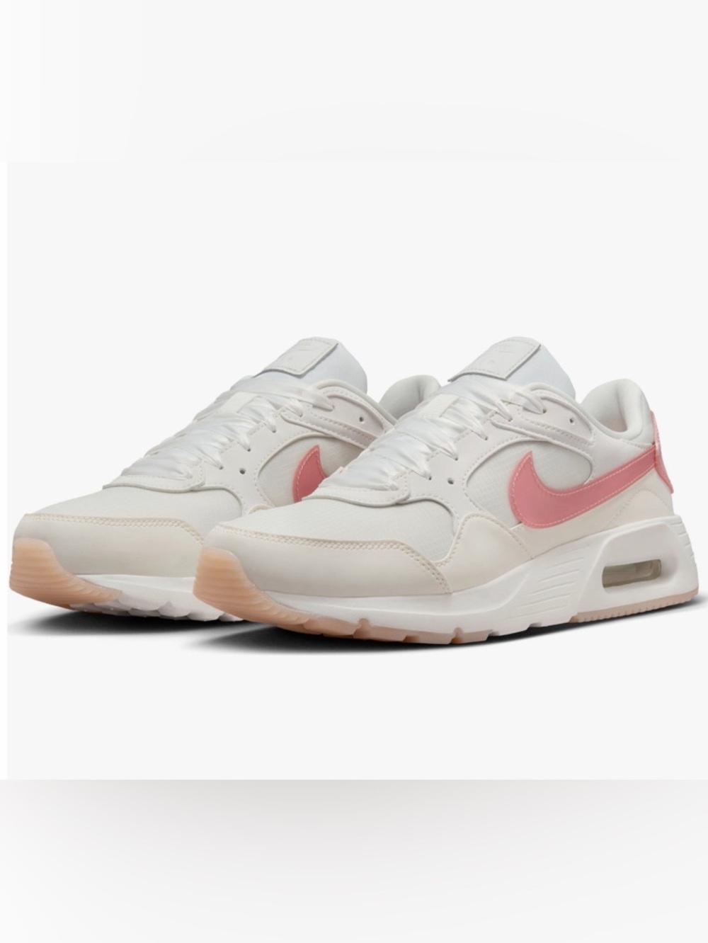 Nike Air Max SC Sneaker Shoes NEW FQ8722-102 White Pink Men’s Sz 10.5